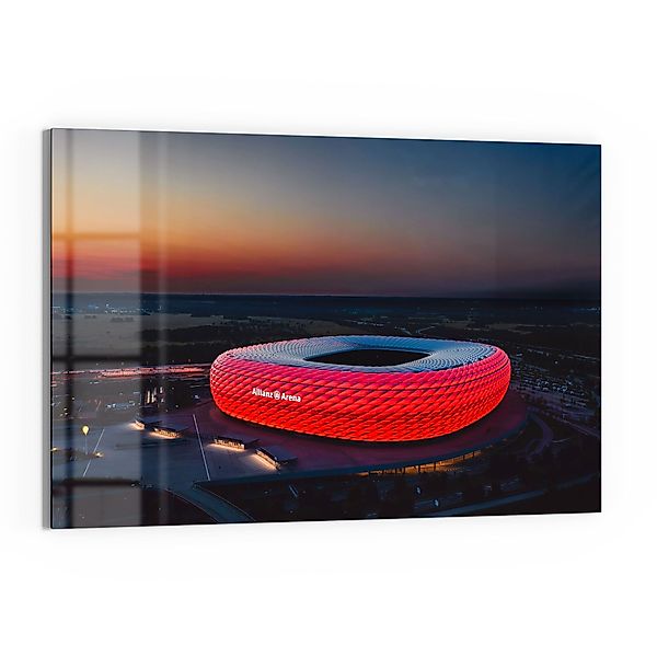 DEQORI Glasbild 'Allianz Arena, München', 'Allianz günstig online kaufen