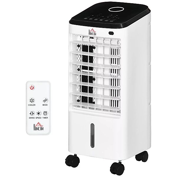 HOMCOM Mini Klimagerät  3-in-1 Luftbefeuchter, tragbarer Luftkühler, Fan mi günstig online kaufen