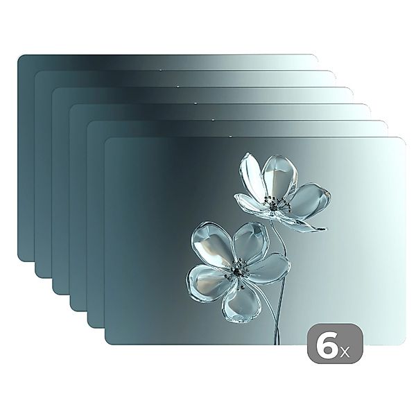 MuchoWow Platzset Kristall - Blumen - günstig online kaufen