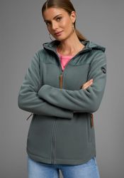 Polarino Hybridjacke mit wattiertem Schulterbereich, Übergangsjacke günstig online kaufen