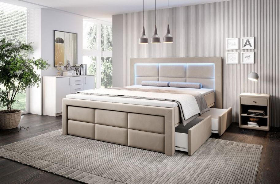 Lukas Möbel Boxspringbett Boxspringbett Aston mit günstig online kaufen