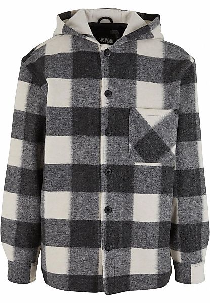 URBAN CLASSICS Allwetterjacke "Urban Classics Big Check Jacket With Hood", günstig online kaufen