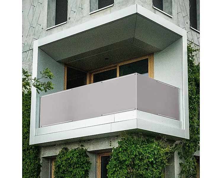 Sekey Balkonsichtschutz Polyester Balkonbespannungen Sichtschutz Garten Zau günstig online kaufen