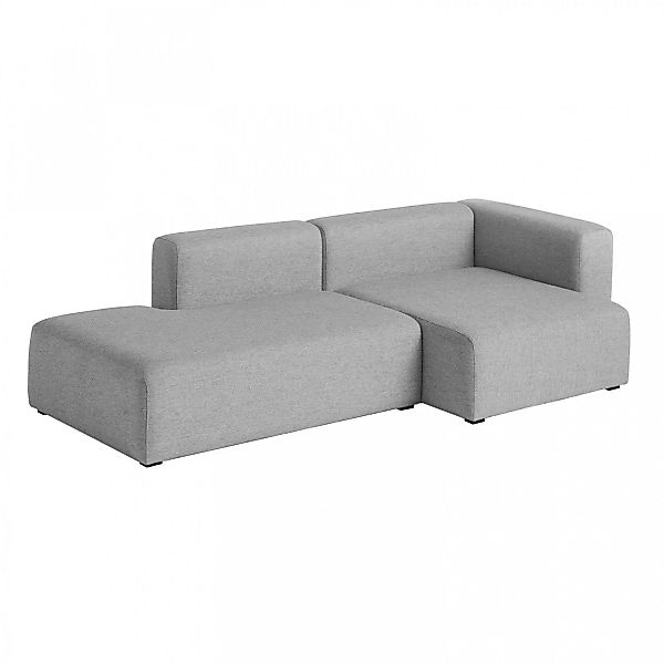 HAY - Mags 2,5-Sitzer Sofa rechts 246x127,5cm - hellgrau/Stoff Steelcut Tri günstig online kaufen