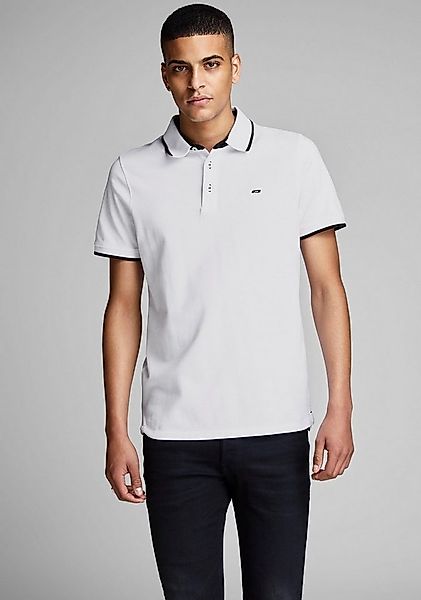 Jack & Jones Poloshirt JJEPAULOS Poloshirt mit klassischem Kragen und figur günstig online kaufen