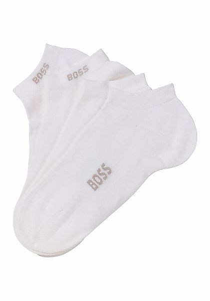 BOSS Socken "2P AS Logo Bamboo" Packung, 2 Paar tlg. mit doppelten Logoschr günstig online kaufen