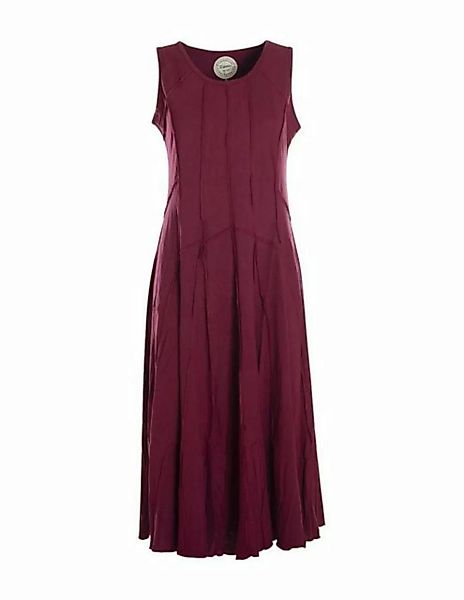 Vishes Sommerkleid Langes Einfarbiges Damen Sommerkleid ohne Ärmel Patchwor günstig online kaufen