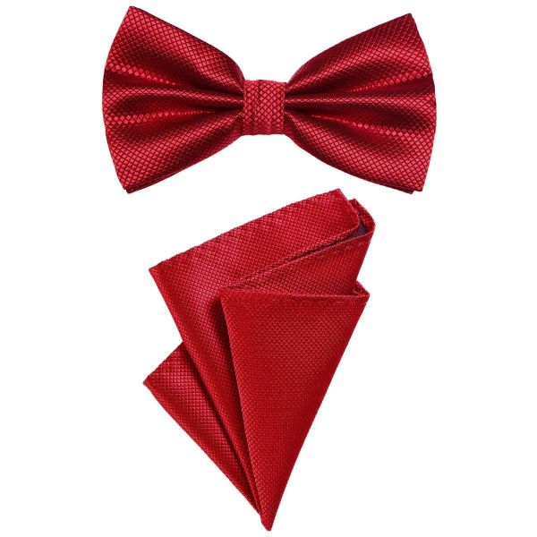 DonDon Fliege Schleife und Einstecktuch vorgebunden günstig online kaufen