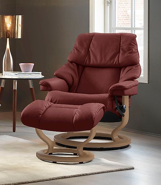 Stressless® Relaxsessel »Reno«, (Set, Relaxsessel mit Hocker), mit Hocker, günstig online kaufen