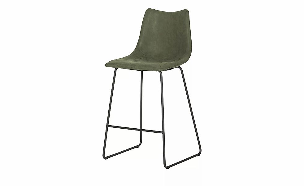 Tresenhocker  MyToby ¦ grün ¦ Maße (cm): B: 49 H: 99 T: 50.0 Polstermöbel > günstig online kaufen