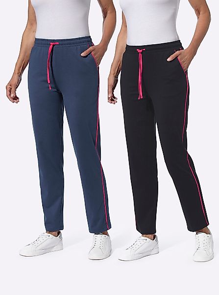 Sieh an! Jogginghose Freizeithose (2-tlg) günstig online kaufen