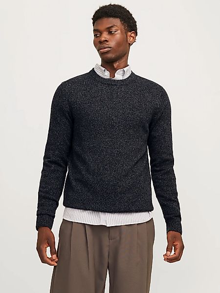 Jack & Jones Rundhalspullover "JPRBLULAMBSWOOL KNIT CREW NECK" günstig online kaufen