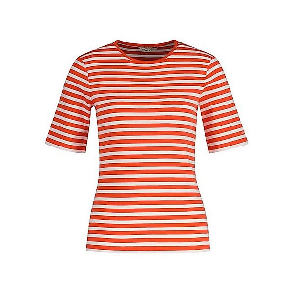 Gant T-Shirt 4203493 Damen T-Shirt gerippt aus Baumwolle mit Stretch günstig online kaufen