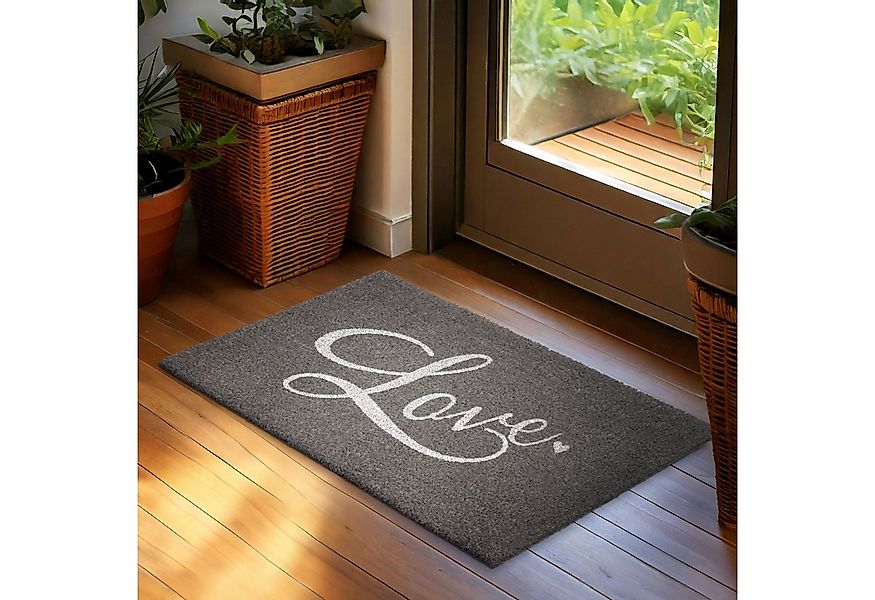 BRUBAKER Fußmatte 45 x 75 cm Schmutzfangmatte - Fußabtreter Wetterfest und günstig online kaufen