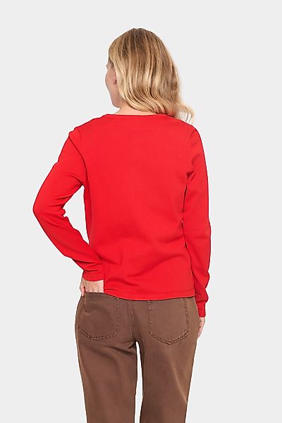 Saint Tropez Strickjacke A8661, MilaSZ R-Neck günstig online kaufen