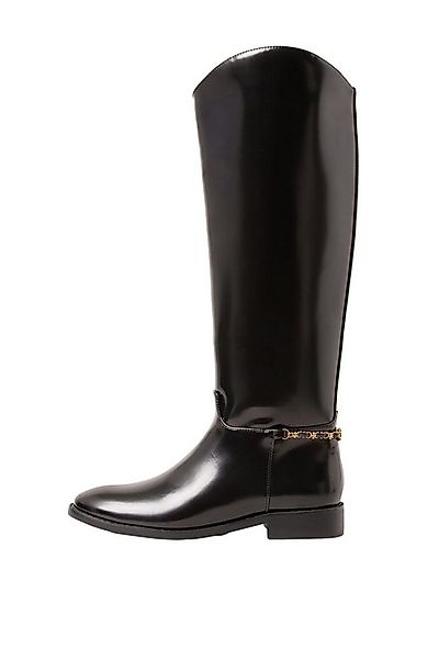 LIPSY Lipsy Hohe, flache Reiterstiefel in Lackleder Stiefel (1-tlg) günstig online kaufen