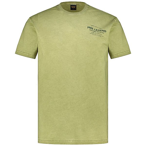PME LEGEND T-Shirt mit Label-Print Farbe oliv Größe: 4XL günstig online kaufen
