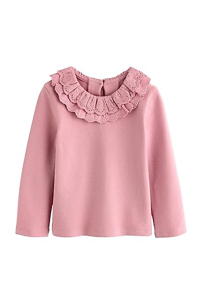 Next Langarmshirt Langärmliges Oberteil mit Kragen günstig online kaufen