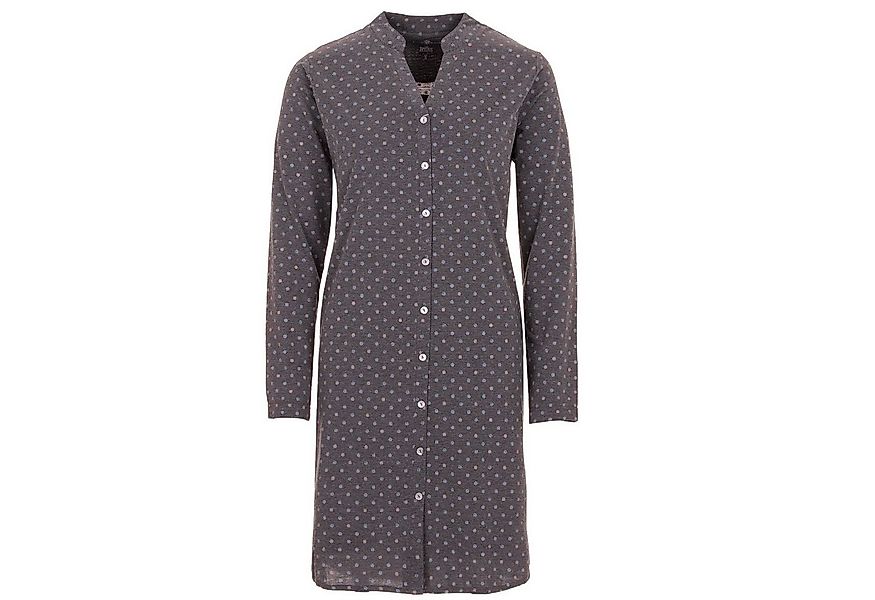 zeitlos Nachthemd Nachthemd Langarm - Emma Knopfleiste günstig online kaufen