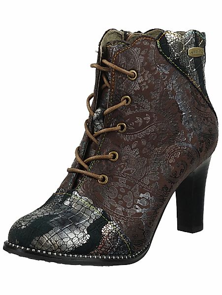 LAURA VITA Schnürstiefelette "LAURA VITA Stiefelette Leder/Textil" günstig online kaufen