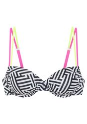 Buffalo Bügel-Bikini-Top "Gioletta" mit modischen Kontrastträgern günstig online kaufen