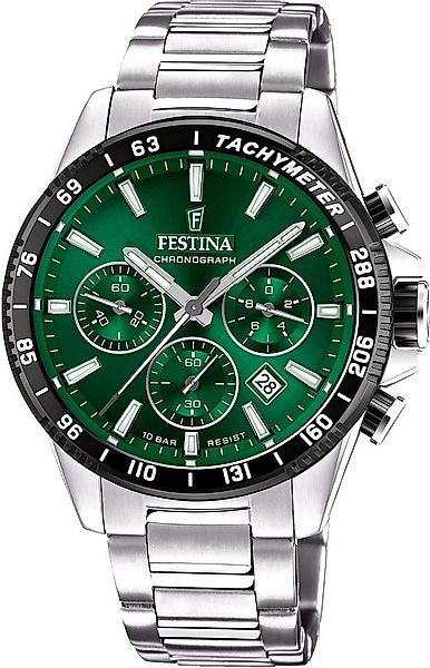 Festina Quarzuhr Festina Herrenuhr Timeless Chronograph, (Analoguhr), Herre günstig online kaufen