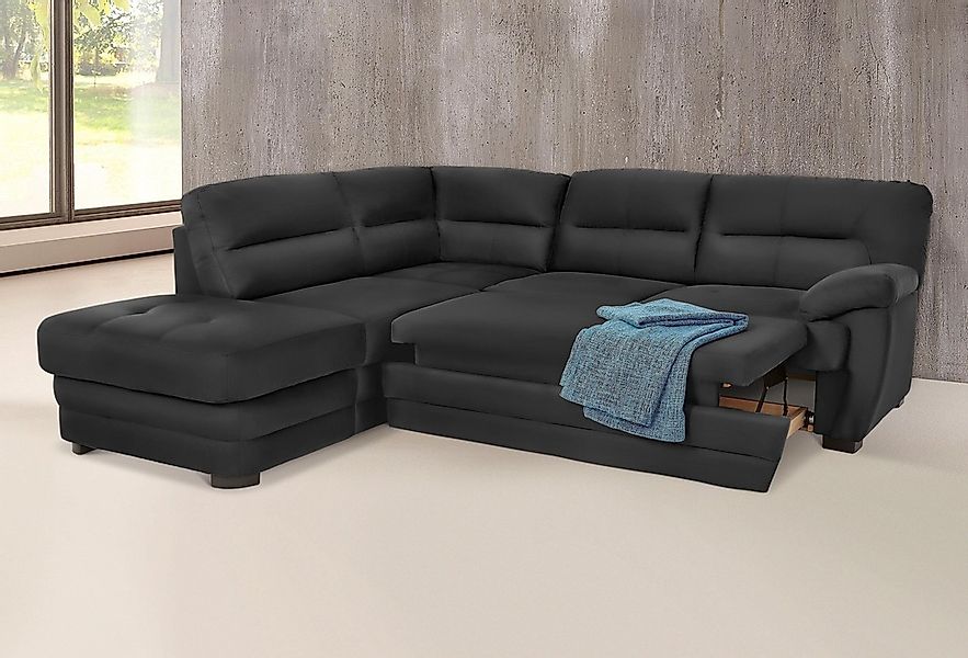 COTTA Polstergarnitur "Royale", (Set), bestehend aus Ecksofa & Hocker, opti günstig online kaufen