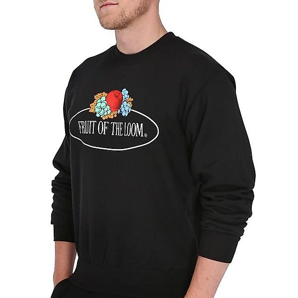 Fruit of the Loom Sweatshirt Sweatshirt mit Vintage-Logo günstig online kaufen