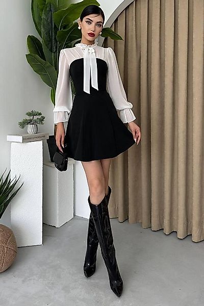 WOMAN VISION Minikleid Elegantes Minikleid mit Kragen günstig online kaufen