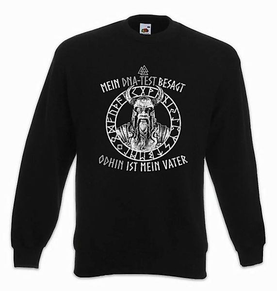 Urban Backwoods Sweatshirt Odhin Ist Mein Vater Sweatshirt Loki Viking Walh günstig online kaufen