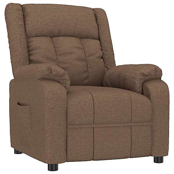 vidaXL Relaxsessel Braun Stoff 348112 günstig online kaufen