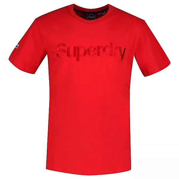 Superdry Core Logo Source Kurzarm T-shirt L Hike Red günstig online kaufen