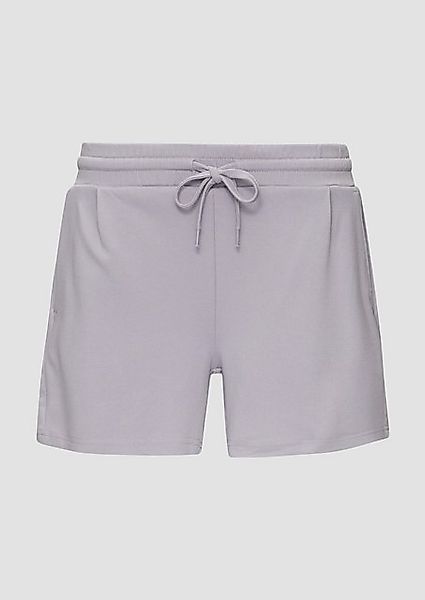 QS Shorts Shorts aus Interlock-Jersey mit Elastikbund und Eingrifftaschen günstig online kaufen