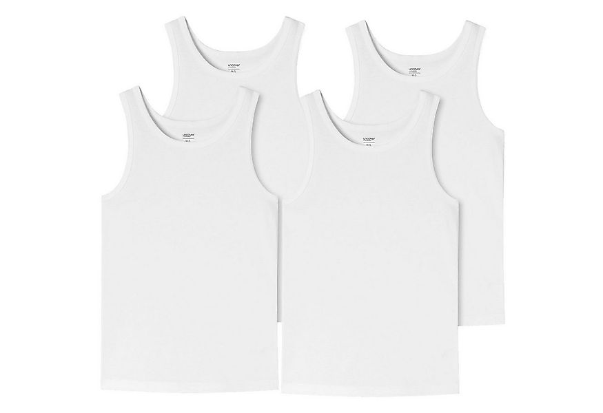 uncover by SCHIESSER Unterhemd Basic (2-St) hochwertige Unterhemden im 4er günstig online kaufen