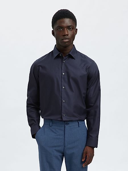 Selected Langarmhemd SLHSLIMCLARK SHIRT LS NOOS günstig online kaufen
