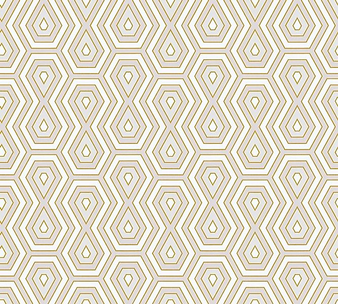 Architects Paper Vliestapete »Jungle Chic« Retro   geometrisch   grafisch g günstig online kaufen