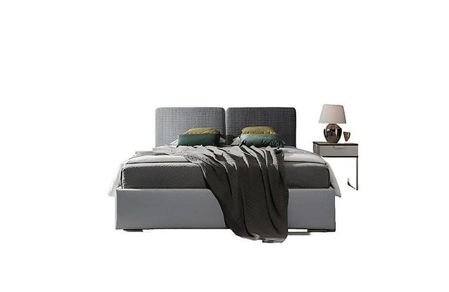 JVmoebel Bett Klassische Designer Bett Schlafzimmer Textil Leder Polster 14 günstig online kaufen