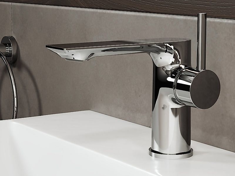 Aqua Bagno Waschtischarmatur Einhebelmischer Mischbatterie Waschtischarmatu günstig online kaufen