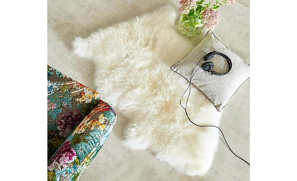 Heitmann Felle Fellteppich "Lammfell farbig - Premium Qualität" fellförmig günstig online kaufen