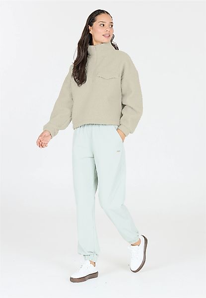 ATHLECIA Strickpullover "Florrie", mit Teddy-Fleece und halbem Reißverschlu günstig online kaufen