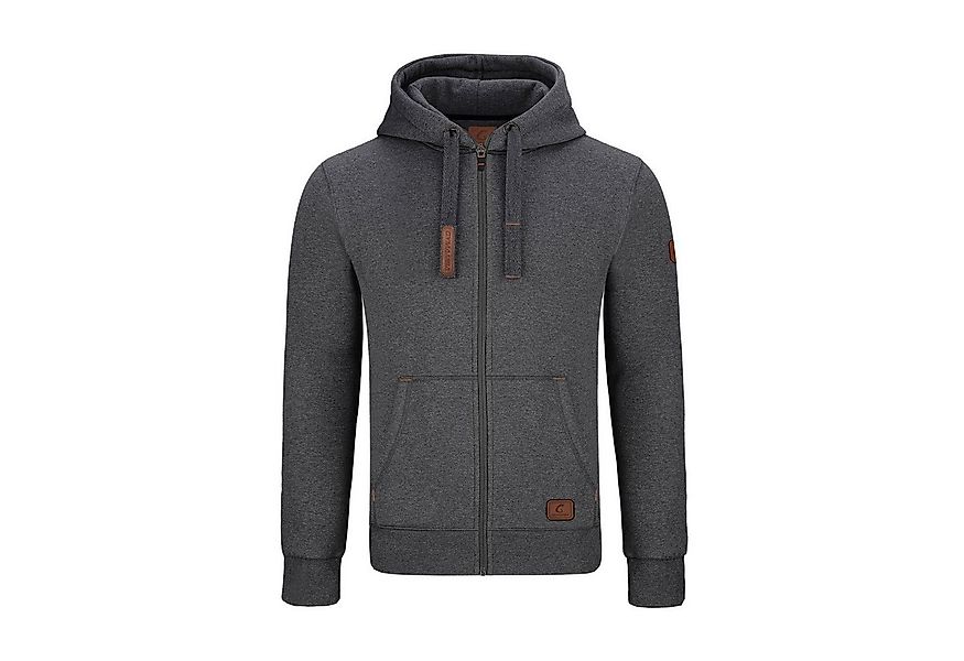 GYMAMBA Sweatjacke Herren leather edition (1-tlg) Mit Kapuze günstig online kaufen