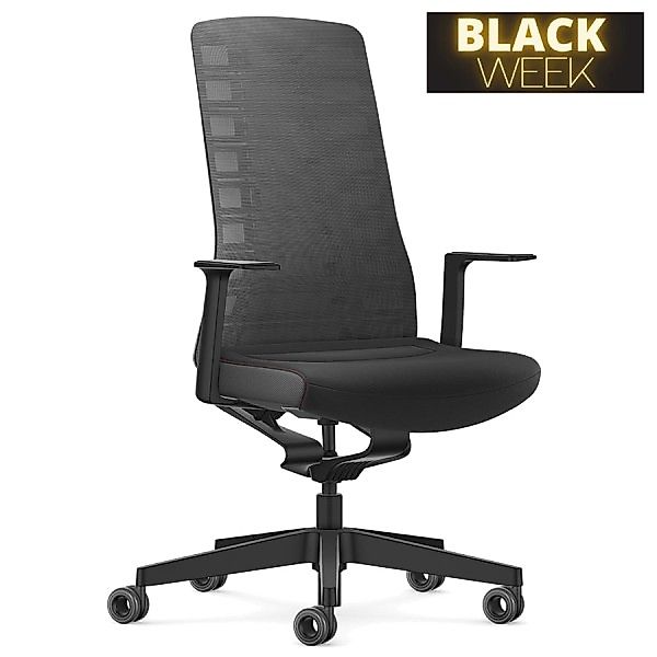 Interstuhl PURE ACTIVE Edition Gamingstuhl | Netzrücken | Variante anthrazi günstig online kaufen