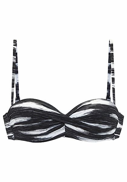 Venice Beach Bügel-Bandeau-Bikini-Top "Meliya", mit modernem Allover-Print günstig online kaufen