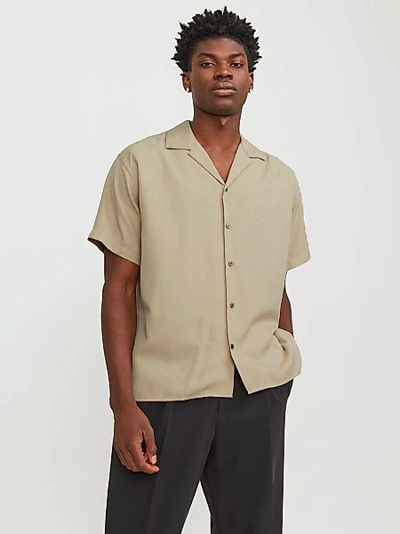 Jack & Jones Kurzarmhemd JPRCCAARON TENCEL RESORT SHIRT S/S LN günstig online kaufen