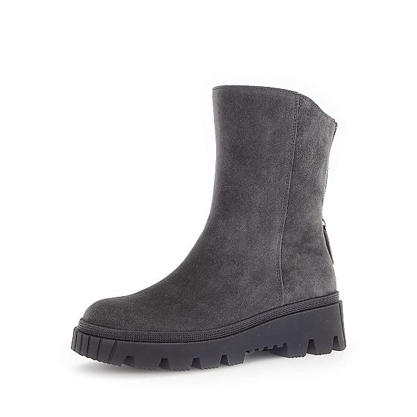 Gabor Plateau Stiefelette Materialmix Leder/Lederimitat Plateaustiefelette günstig online kaufen