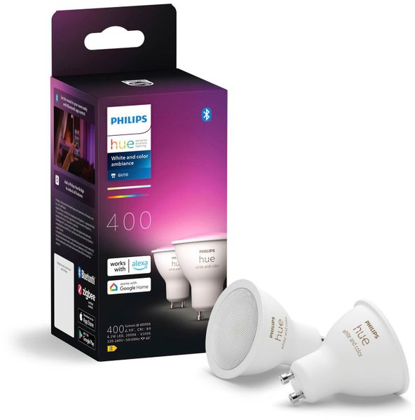 Philips Hue Leuchtmittel GU10 4,2 W günstig online kaufen