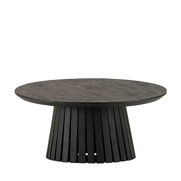 Holz Wohnzimmer Tisch schwarz aus Akazie Massivholz modernem Design günstig online kaufen