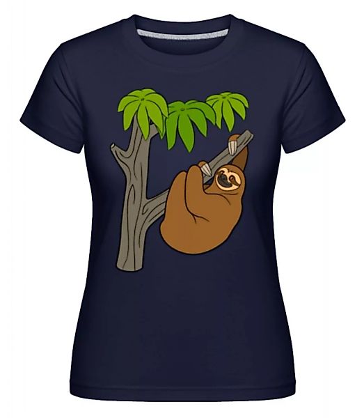 Faultier Hängt Am Baum · Shirtinator Frauen T-Shirt günstig online kaufen