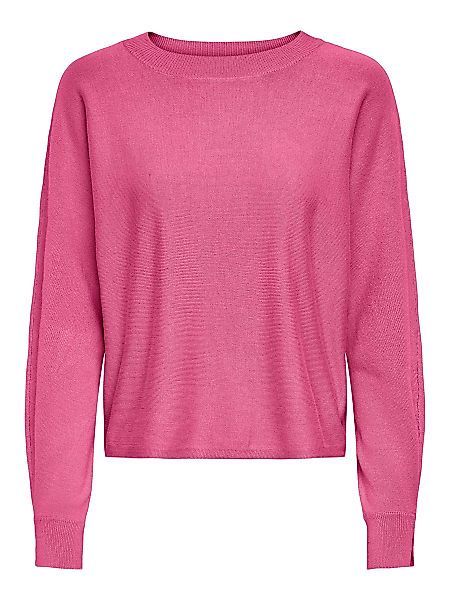 ONLY Fledermausärmel- Strickpullover Damen Pink günstig online kaufen