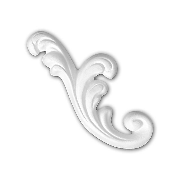 PROFHOME 160009 Zierelement dekoratives Element Stuckdekor aus Polyurethan günstig online kaufen